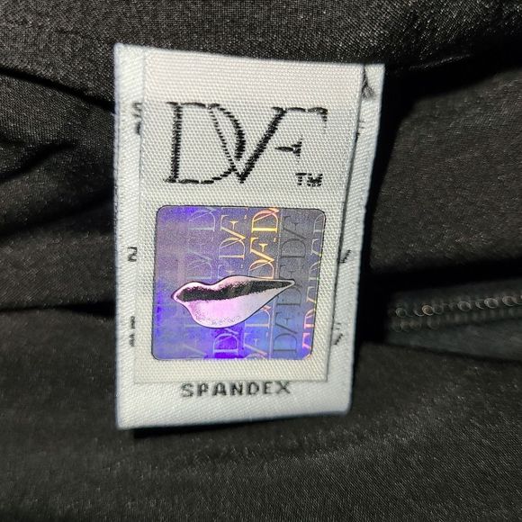 DVF Diane von Furstenberg Arianna Leopard Sheath Dress Black/Caramel Sz 4 - Picture 9 of 10